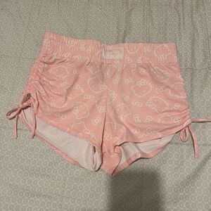Hello Kitty Pink Drawstring Lounge Shorts